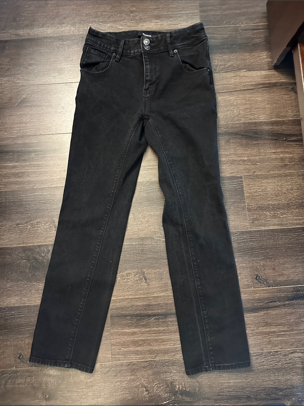 Hudson Jeans Women's Straight Black Denim